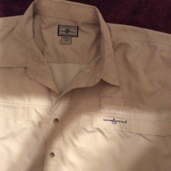 Hook and Tackle 2XL SS Button Up - Picture 4 of 10